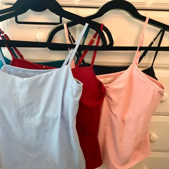 5 Norm Thompson Camis with built in bra - Picture 14 of 14